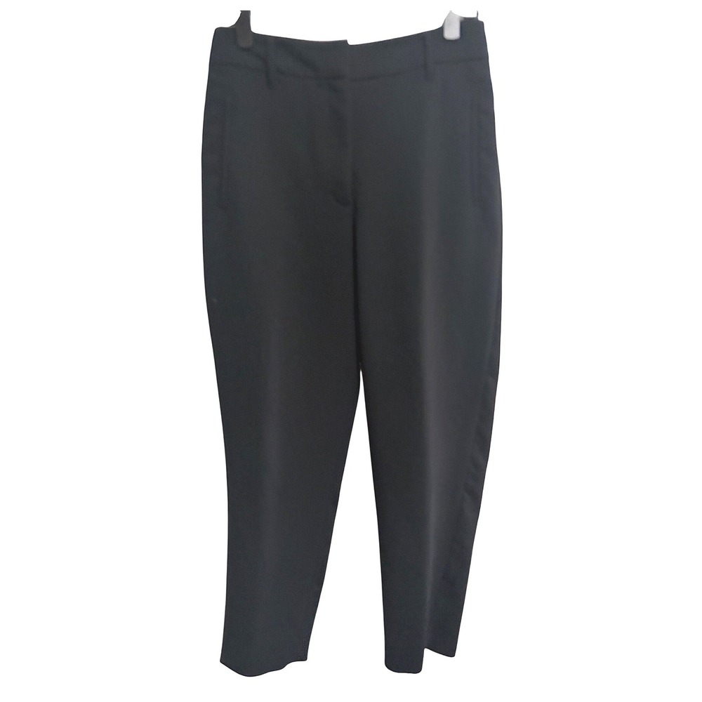 Wilfred Jallade Pant Aritzia Black Trousers High Waisted Cropped 10